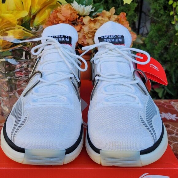 Li-Ning Speed 6 Premium Hoop Basketball White Sneakers Men\'s Shoes Size US 10.5 main image 6